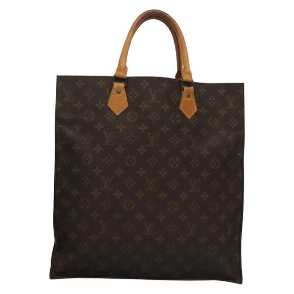 LOUIS VUITTON Monogram Sac Plat Hand Bag M51140 - Picture 3 of 16